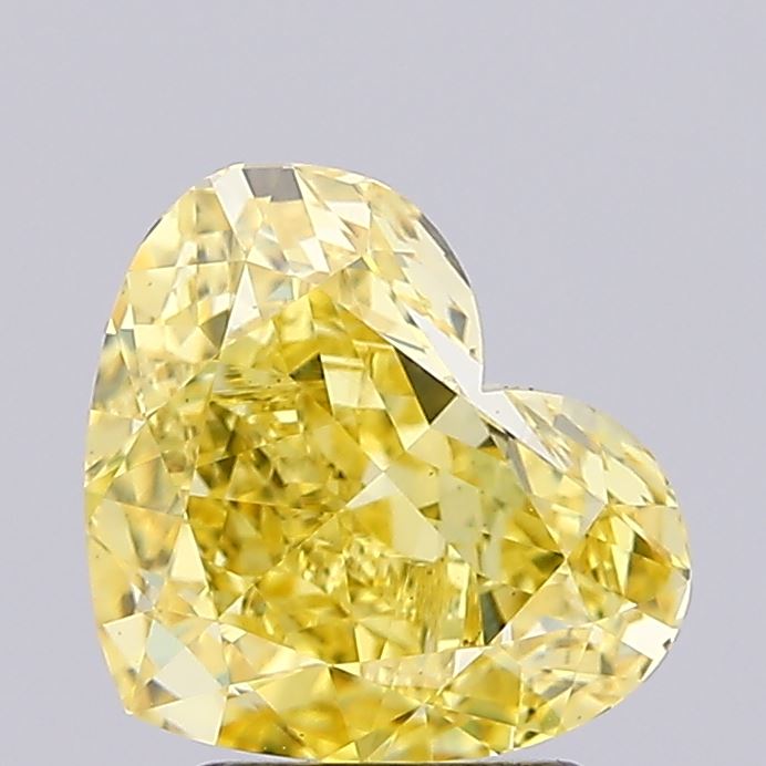 3.01 Carat Heart Shaped, Excellent Cut, VS1 Clarity, IGI Certified Lab Grown Diamond