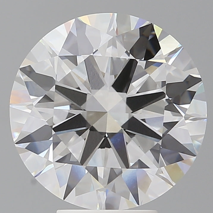 6.05 Carat Round Shaped, Excellent Cut, E Color, VVS2 Clarity, IGI Certified Lab Grown Diamond