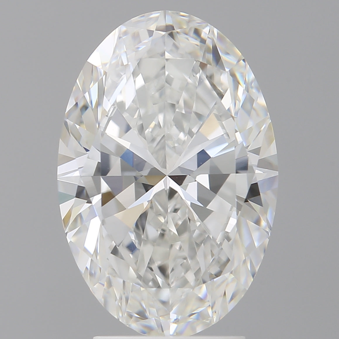 4.01 Carat Oval Shaped, Ideal Cut, E Color, VVS2 Clarity, IGI Certified Lab Grown Diamond