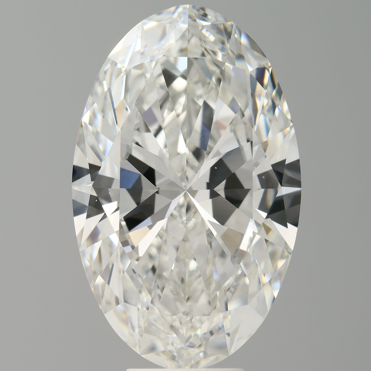 9.10 Carat Oval Shaped, Ideal Cut, F Color, VS1 Clarity, IGI Certified Lab Grown Diamond