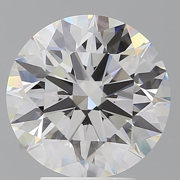 4.01 Carat Round Shaped, Ideal Cut, F Color, VVS2 Clarity, IGI Certified Lab Grown Diamond