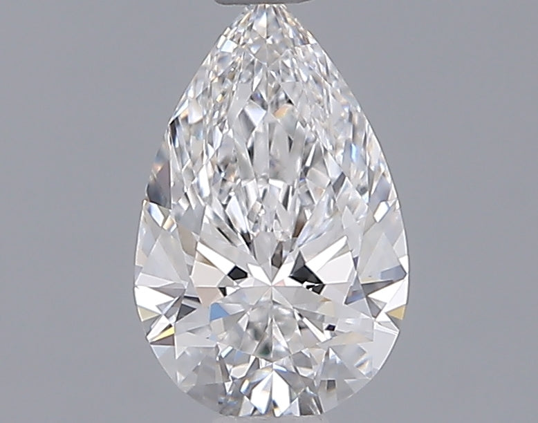 1.05 Carat Pear Shaped, Ideal Cut, D Color, VVS2 Clarity, IGI Certified Lab Grown Diamond