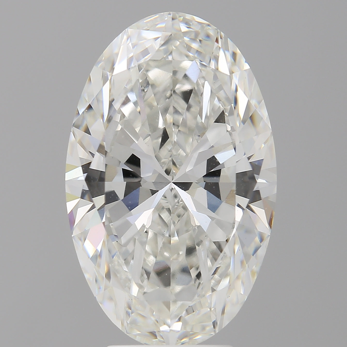 6.05 Carat Oval Shaped, Ideal Cut, F Color, VVS2 Clarity, IGI Certified Lab Grown Diamond