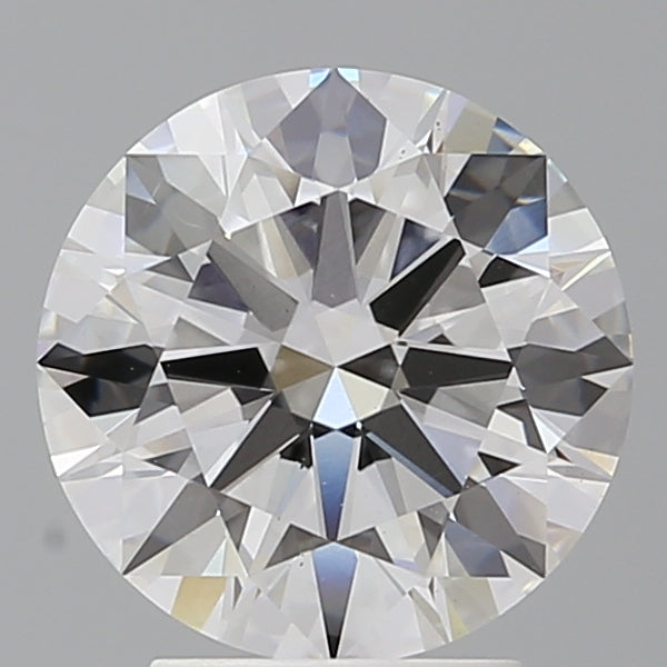3.09 Carat Round Shaped, Ideal Cut, F Color, VS1 Clarity, IGI Certified Lab Grown Diamond