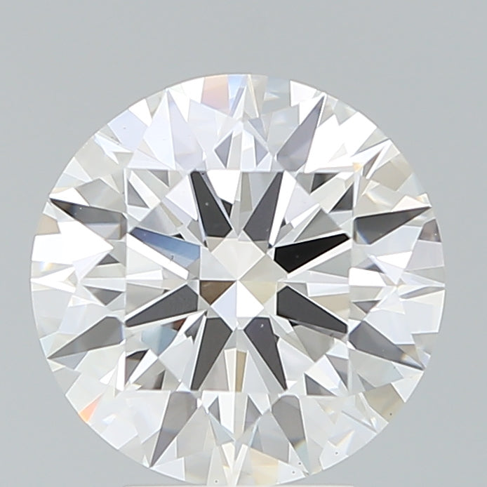 4.30 Carat Round Shaped, Ideal Cut, F Color, VS1 Clarity, IGI Certified Lab Grown Diamond