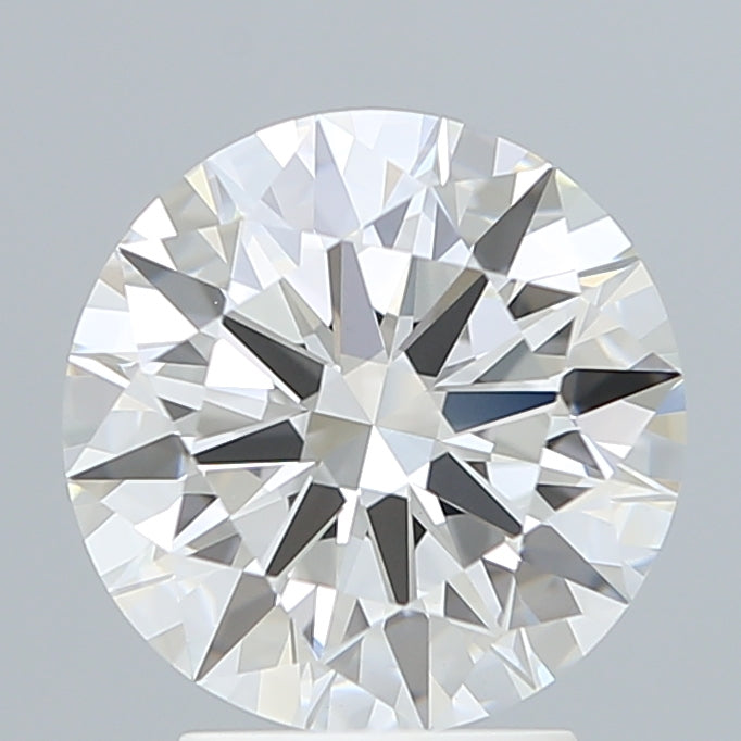 3.10 Carat Round Shaped, Ideal Cut, F Color, VVS2 Clarity, IGI Certified Lab Grown Diamond