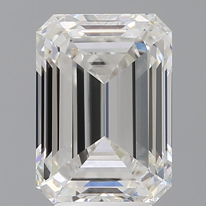 4.58 Carat Emerald Shaped, Ideal Cut, E Color, VS1 Clarity, IGI Certified Lab Grown Diamond