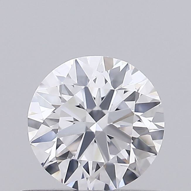 0.52 Carat Round Shaped, Ideal Cut, D Color, VVS2 Clarity, IGI Certified Lab Grown Diamond