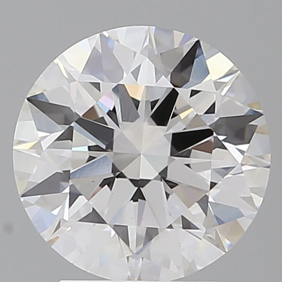 3.07 Carat Round Shaped, Ideal Cut, E Color, VVS2 Clarity, IGI Certified Lab Grown Diamond