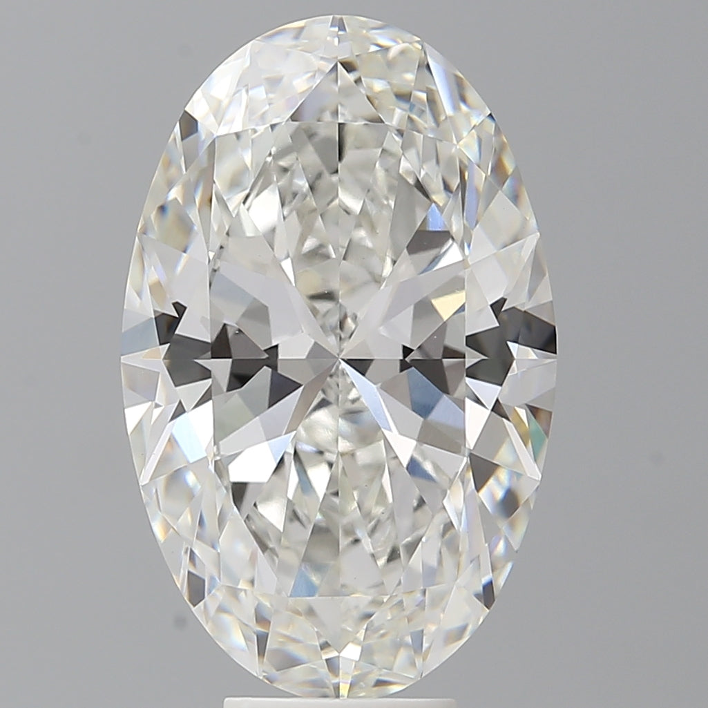 8.08 Carat Oval Shaped, Ideal Cut, F Color, VVS2 Clarity, IGI Certified Lab Grown Diamond