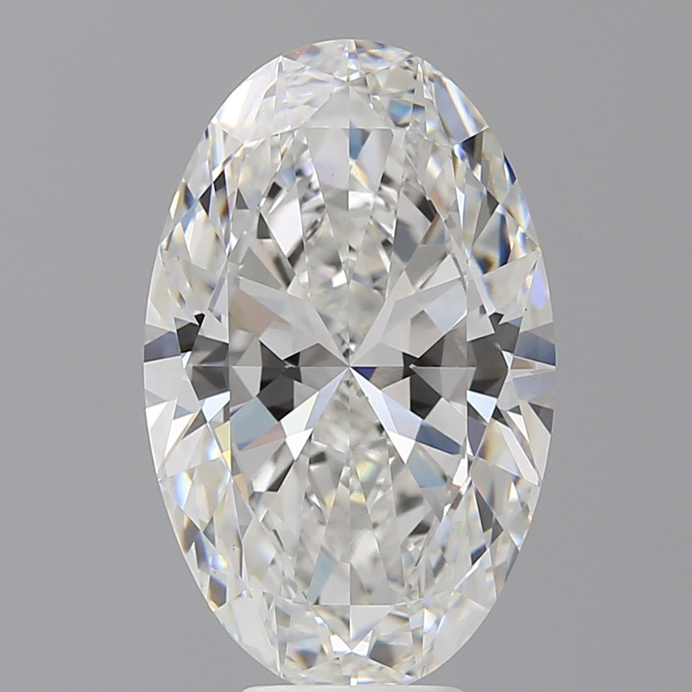 6.59 Carat Oval Shaped, Ideal Cut, E Color, VVS2 Clarity, IGI Certified Lab Grown Diamond