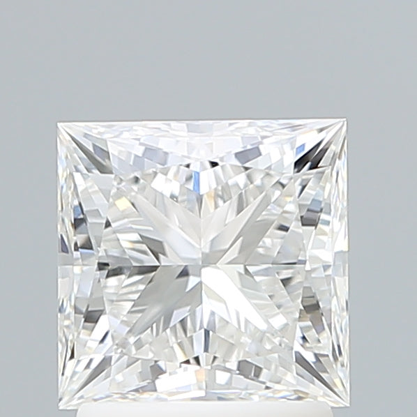 2.01 Carat Princess Shaped, Ideal Cut, F Color, VVS2 Clarity, IGI Certified Lab Grown Diamond
