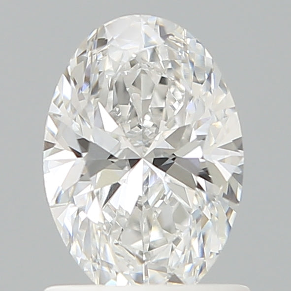 1.06 Carat Oval Shaped, Ideal Cut, D Color, VVS2 Clarity, IGI Certified Lab Grown Diamond