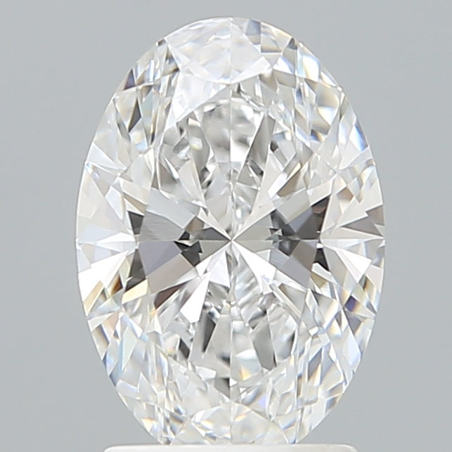 2.10 Carat Oval Shaped, Ideal Cut, D Color, VVS2 Clarity, IGI Certified Lab Grown Diamond