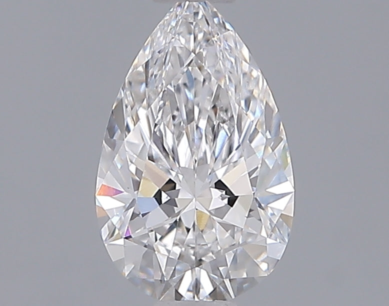 1.06 Carat Pear Shaped, Ideal Cut, D Color, VVS2 Clarity, IGI Certified Lab Grown Diamond