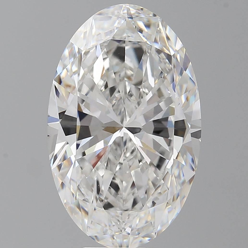 9.08 Carat Oval Shaped, Ideal Cut, E Color, VVS2 Clarity, IGI Certified Lab Grown Diamond