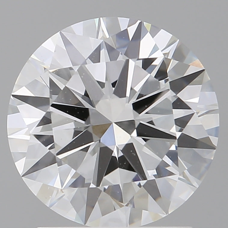 2.00 Carat Round Shaped, Excellent Cut, E Color, VVS2 Clarity, IGI Certified Lab Grown Diamond