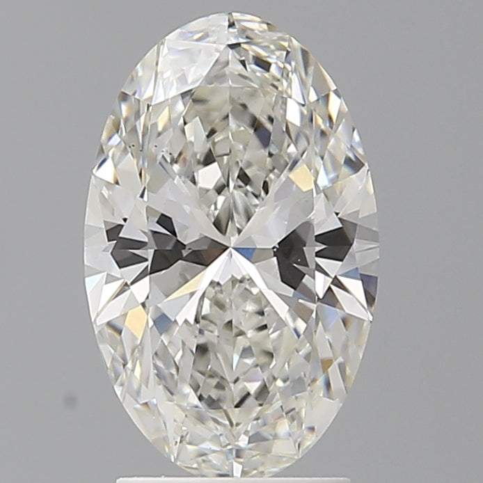 2.56 Carat Oval Shaped, Ideal Cut, F Color, VS1 Clarity, IGI Certified Lab Grown Diamond