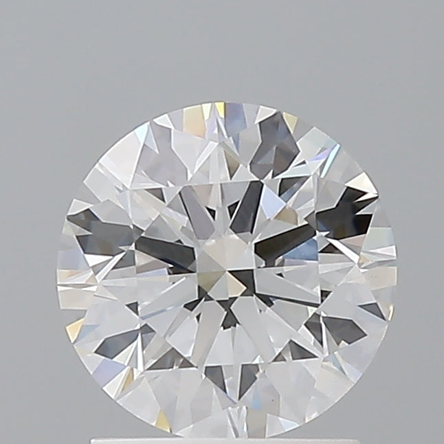 1.60 Carat Round Shaped, Ideal Cut, D Color, VVS2 Clarity, IGI Certified Lab Grown Diamond