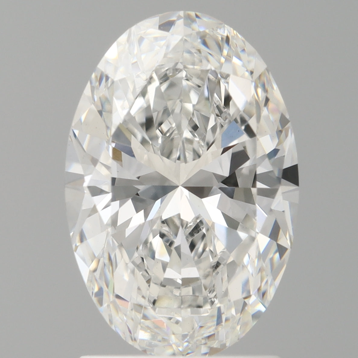 2.02 Carat Oval Shaped, Ideal Cut, D Color, VS1 Clarity, IGI Certified Lab Grown Diamond