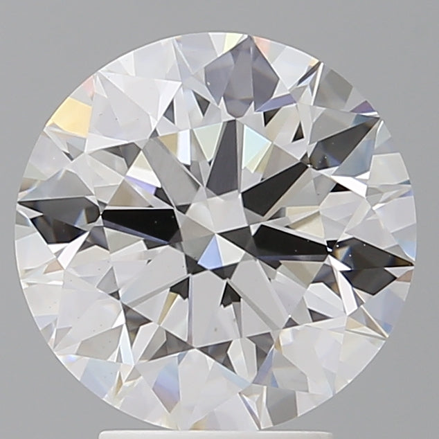 4.10 Carat Round Shaped, Ideal Cut, E Color, VS1 Clarity, IGI Certified Lab Grown Diamond