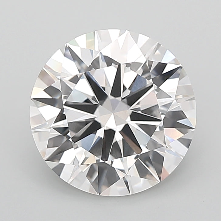 8.00 Carat Round Shaped, Excellent Cut, F Color, VVS2 Clarity, IGI Certified Lab Grown Diamond
