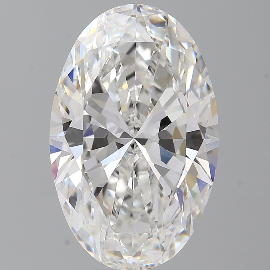 10.50 Carat Oval Shaped, Ideal Cut, E Color, VVS2 Clarity, IGI Certified Lab Grown Diamond