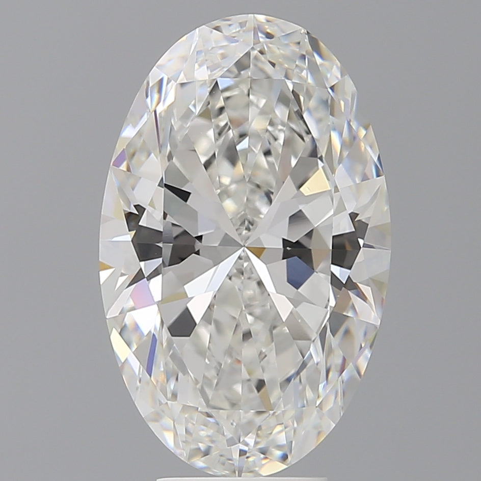 6.59 Carat Oval Shaped, Ideal Cut, E Color, VVS2 Clarity, IGI Certified Lab Grown Diamond