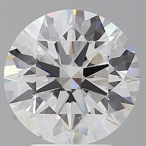 3.60 Carat Round Shaped, Ideal Cut, E Color, VVS2 Clarity, IGI Certified Lab Grown Diamond