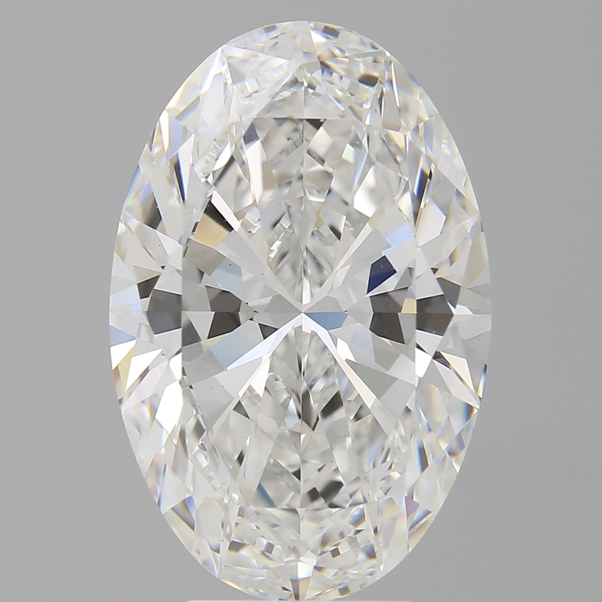 6.10 Carat Oval Shaped, Ideal Cut, F Color, VS1 Clarity, IGI Certified Lab Grown Diamond