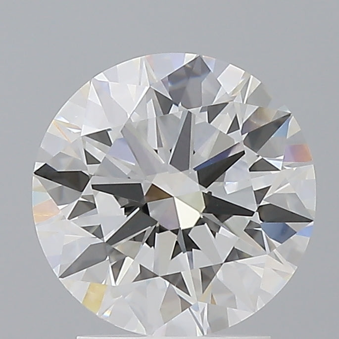 2.55 Carat Round Shaped, Ideal Cut, E Color, VVS2 Clarity, IGI Certified Lab Grown Diamond