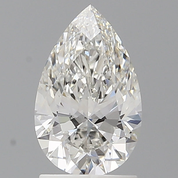 1.59 Carat Pear Shaped, Ideal Cut, F Color, VVS2 Clarity, IGI Certified Lab Grown Diamond