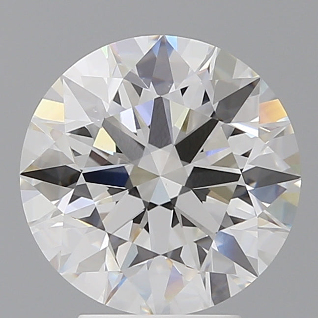 4.04 Carat Round Shaped, Ideal Cut, E Color, VVS2 Clarity, IGI Certified Lab Grown Diamond