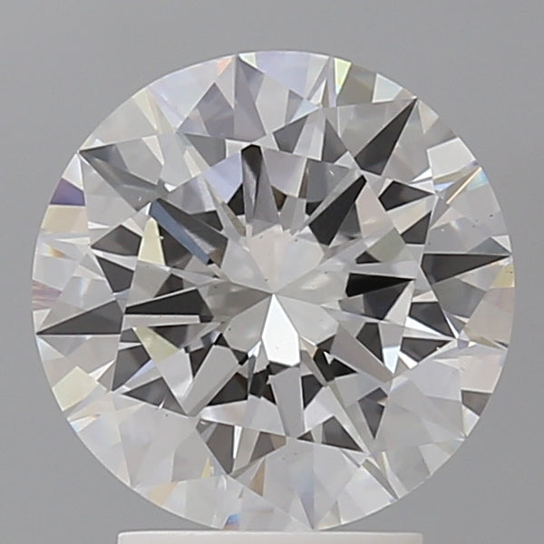 3.01 Carat Round Shaped, Excellent Cut, E Color, VS1 Clarity, IGI Certified Lab Grown Diamond