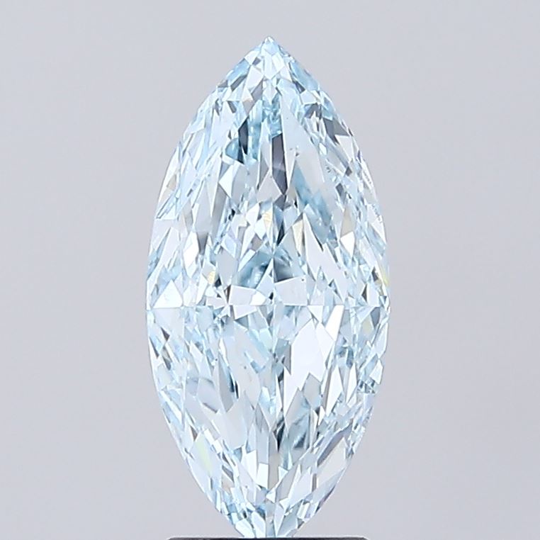 2.50 Carat Marquise Shaped, Ideal Cut, VS1 Clarity, IGI Certified Lab Grown Diamond