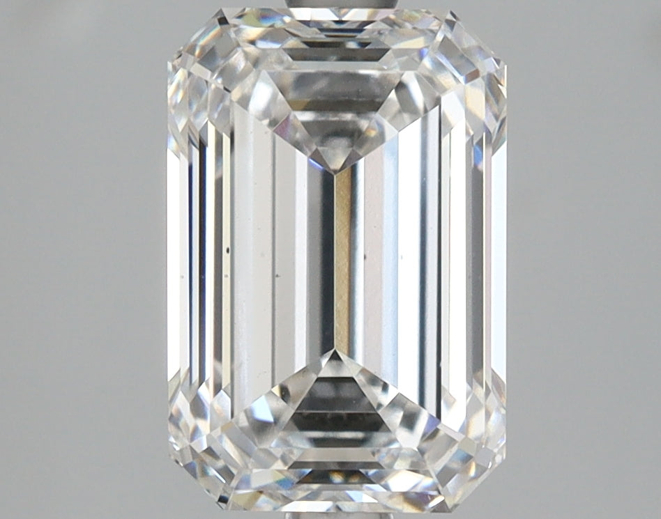 3.03 Carat Emerald Shaped, Ideal Cut, D Color, VS2 Clarity, IGI Certified Lab Grown Diamond