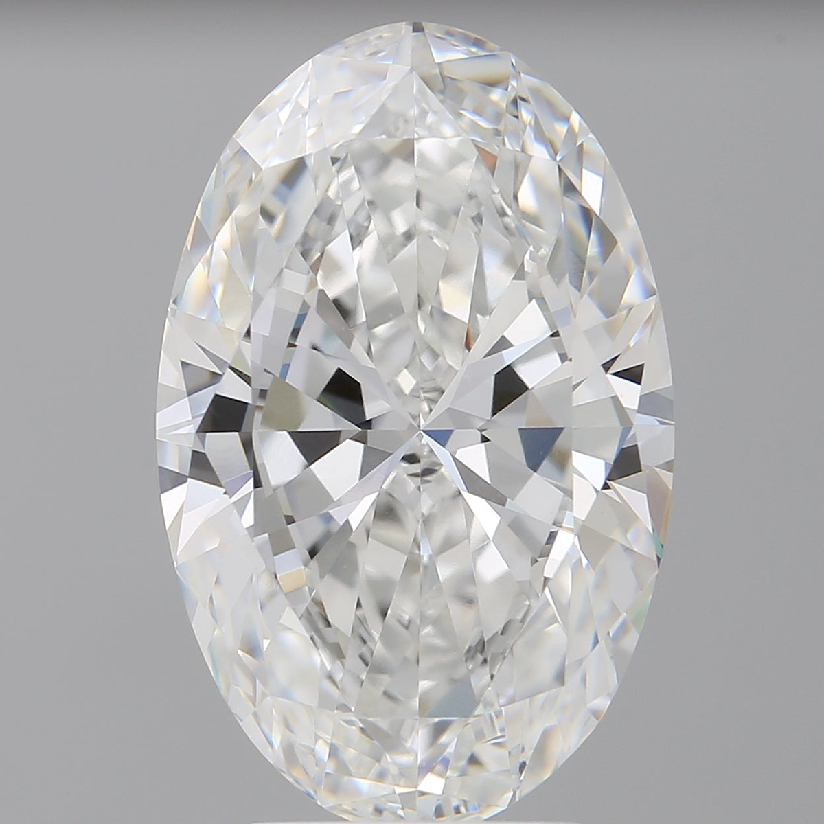 4.50 Carat Oval Shaped, Ideal Cut, E Color, VVS2 Clarity, IGI Certified Lab Grown Diamond