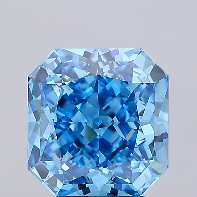 3.57 Carat Radiant Shaped, Excellent Cut, VS1 Clarity, IGI Certified Lab Grown Diamond