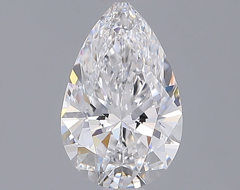 1.31 Carat Pear Shaped, Ideal Cut, D Color, VVS1 Clarity, IGI Certified Lab Grown Diamond