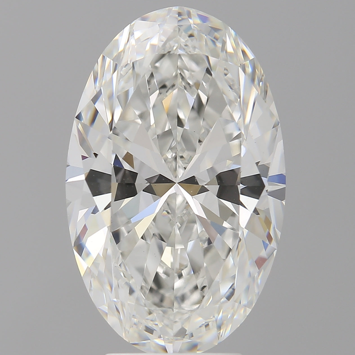 5.52 Carat Oval Shaped, Ideal Cut, F Color, VVS2 Clarity, IGI Certified Lab Grown Diamond