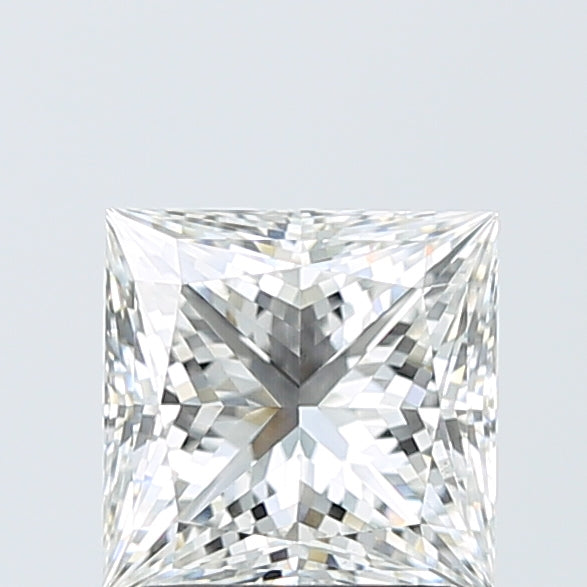 2.03 Carat Princess Shaped, Ideal Cut, F Color, VS1 Clarity, IGI Certified Lab Grown Diamond