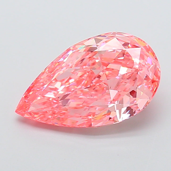 6.63 Carat Pear Shaped, Ideal Cut, VS1 Clarity, IGI Certified Lab Grown Diamond