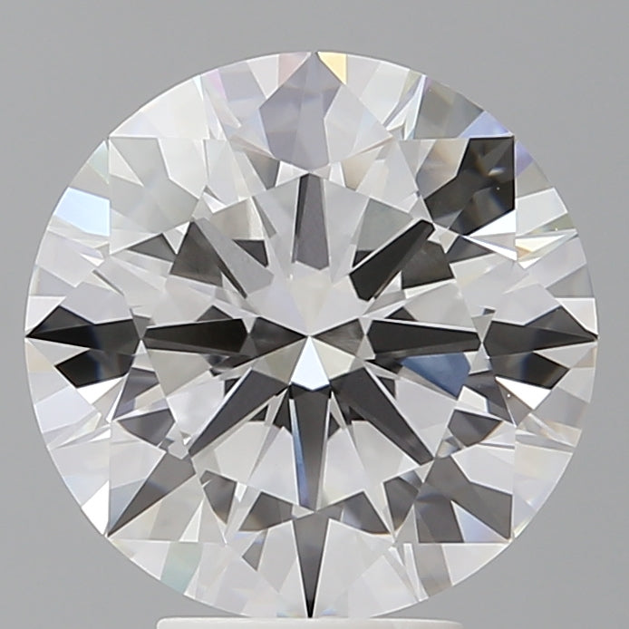 5.05 Carat Round Shaped, Ideal Cut, F Color, VVS2 Clarity, IGI Certified Lab Grown Diamond