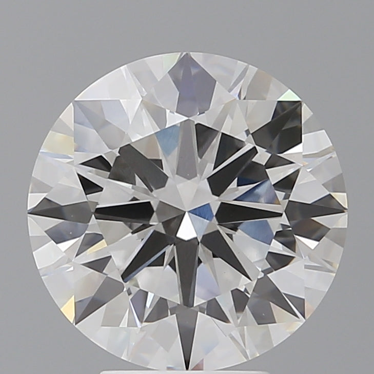 5.04 Carat Round Shaped, Ideal Cut, F Color, VVS2 Clarity, IGI Certified Lab Grown Diamond