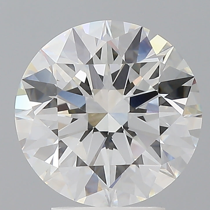 3.52 Carat Round Shaped, Ideal Cut, F Color, VVS2 Clarity, IGI Certified Lab Grown Diamond