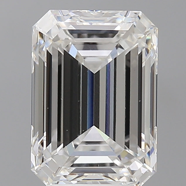 4.10 Carat Emerald Shaped, Excellent Cut, E Color, VS1 Clarity, IGI Certified Lab Grown Diamond