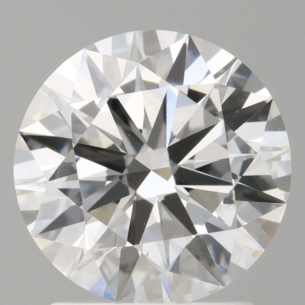 1.96 Carat Round Shaped, Ideal Cut, D Color, VS1 Clarity, IGI Certified Lab Grown Diamond