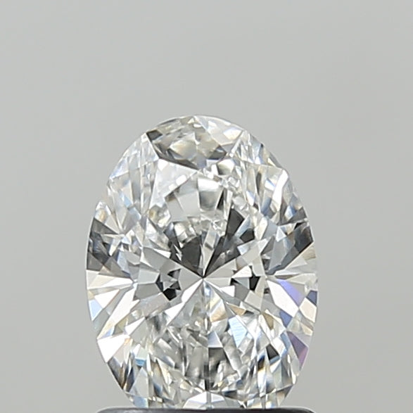 1.06 Carat Oval Shaped, Ideal Cut, E Color, VVS2 Clarity, IGI Certified Lab Grown Diamond