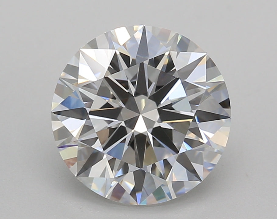 3.02 Carat Round Shaped, Ideal Cut, E Color, VVS2 Clarity, IGI Certified Lab Grown Diamond