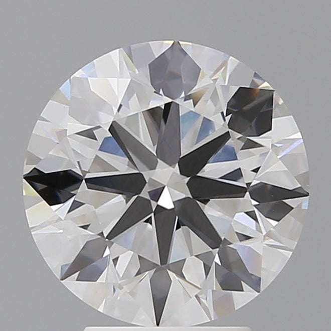 4.03 Carat Round Shaped, Ideal Cut, E Color, VVS2 Clarity, IGI Certified Lab Grown Diamond